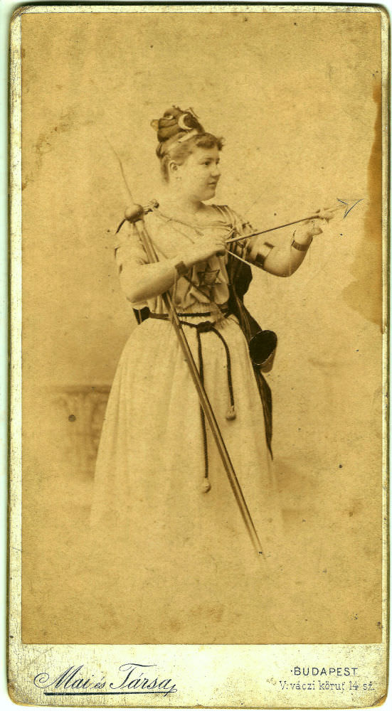 Mai Manó: Diana a nyíllal, 1890